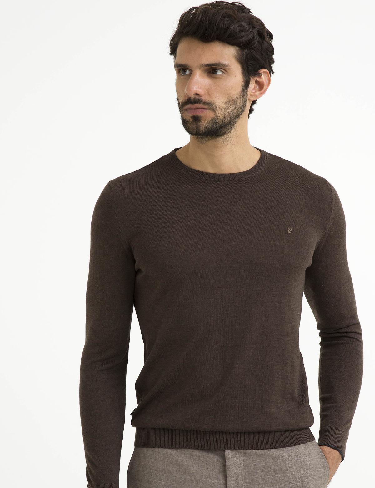 Kahverengi Triko Kazak