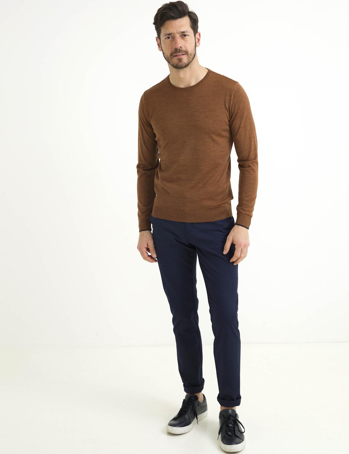 Kırmızı Triko Kazak