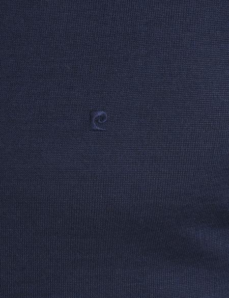 Lacivert Slim Fit Basic Triko Kazak - 50193443011