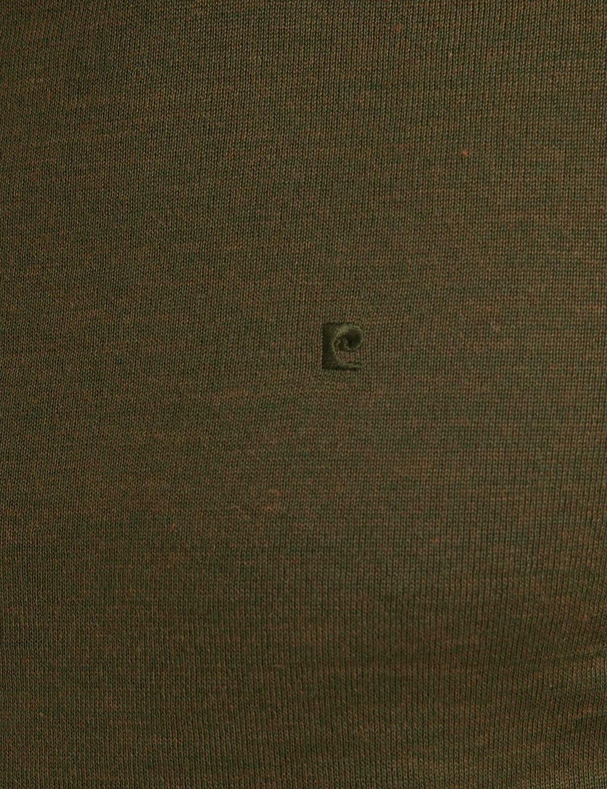 Haki Slim Fit Basic Triko Kazak - 50193443055