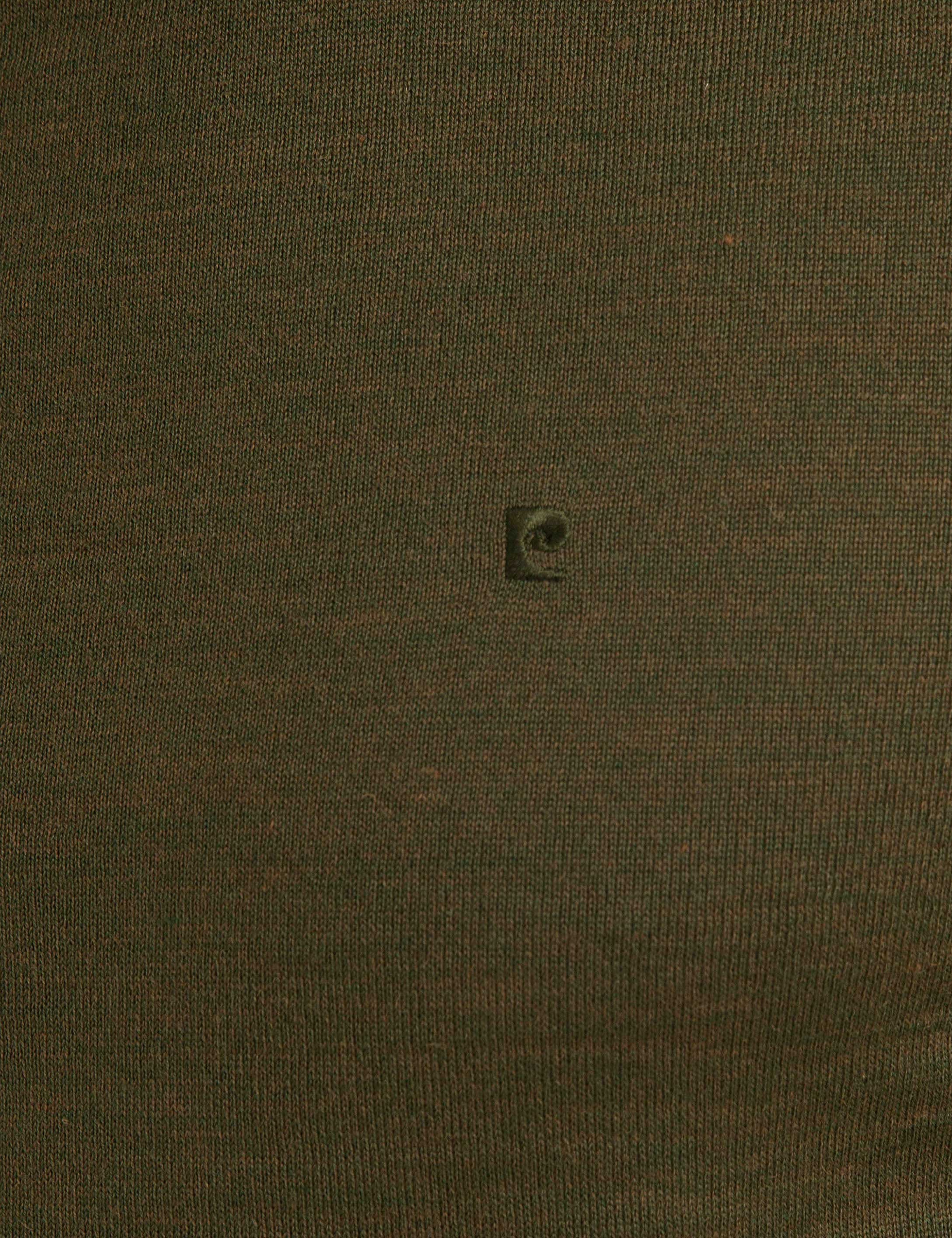 Haki Slim Fit Basic Triko Kazak - Image 3