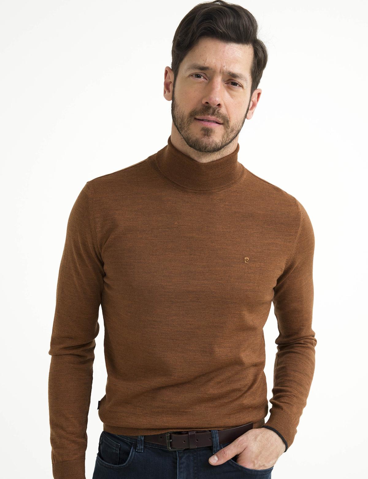 Kırmızı Triko Kazak - 50193443065