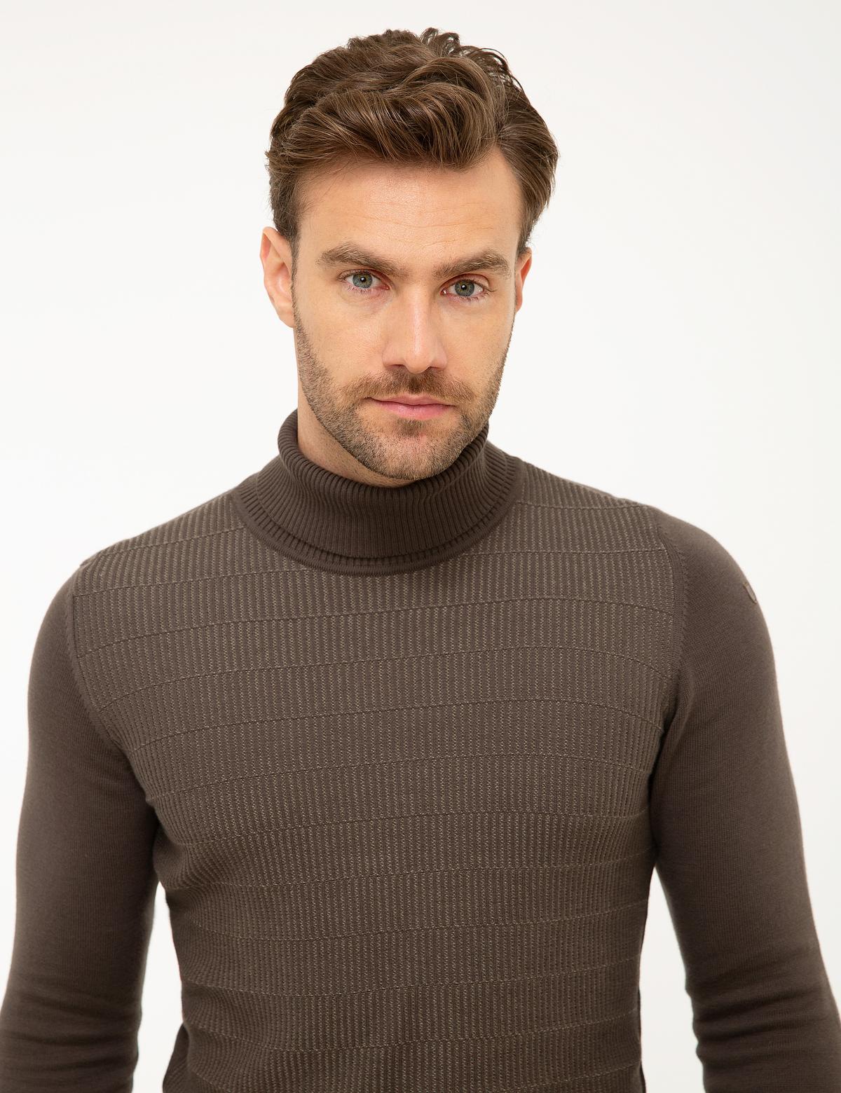 Vizon Slim Fit Triko Kazak - 50194125056