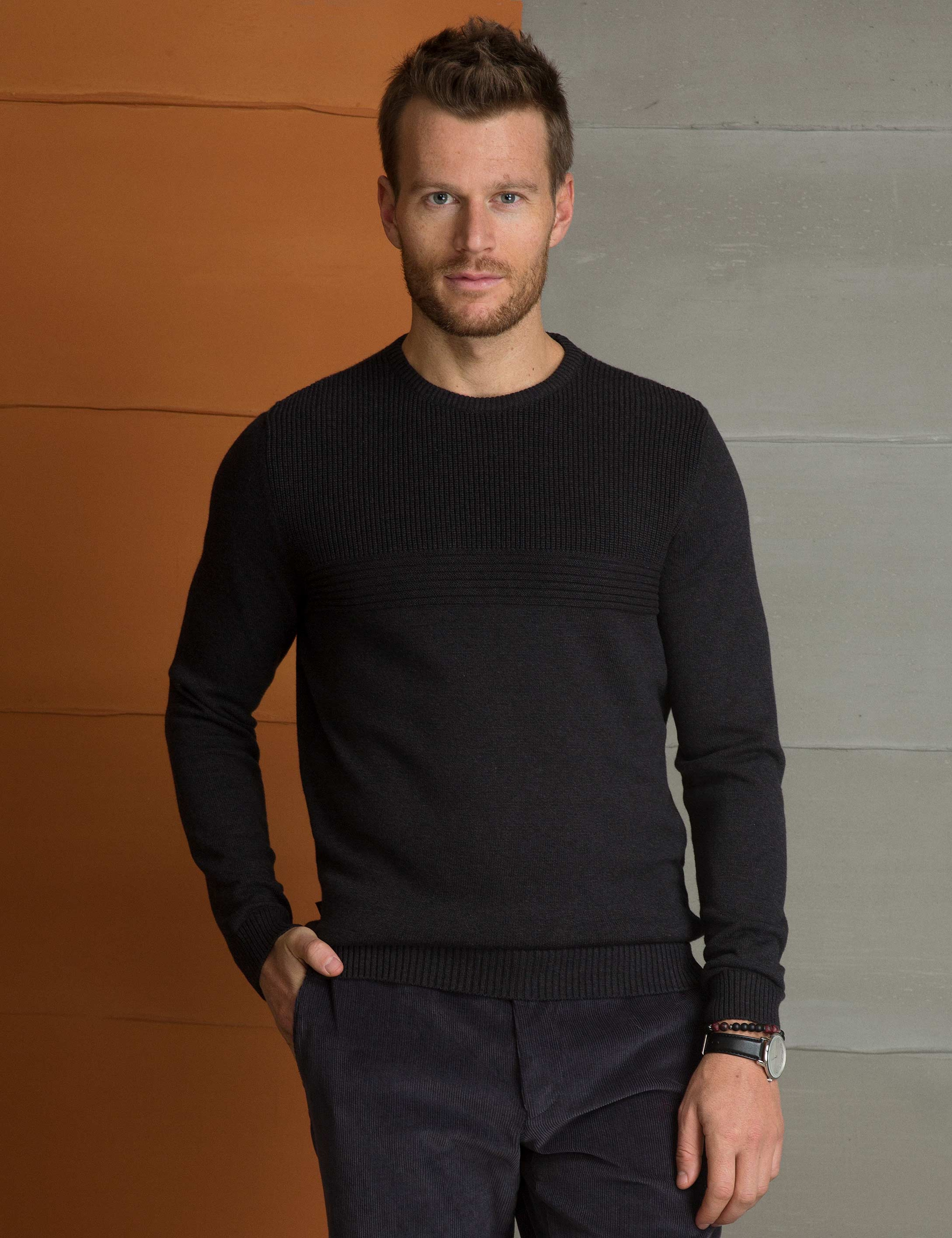 Füme Slim Fit Triko Kazak