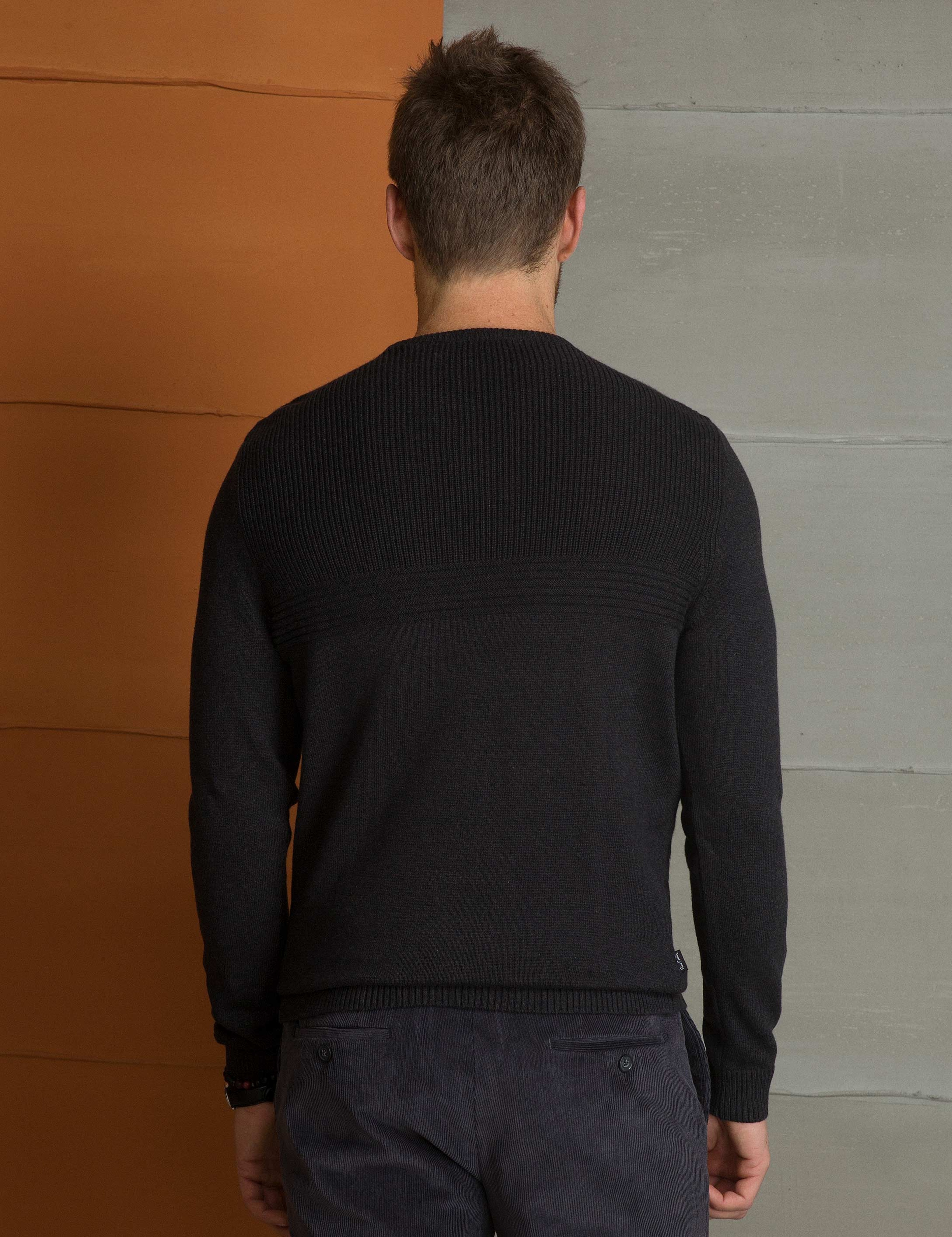 Füme Slim Fit Triko Kazak - Image 4
