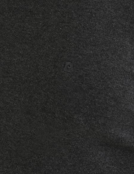 Gri Melanj Slim Fit Bisiklet Yaka Basic Triko Kazak - 50194202093