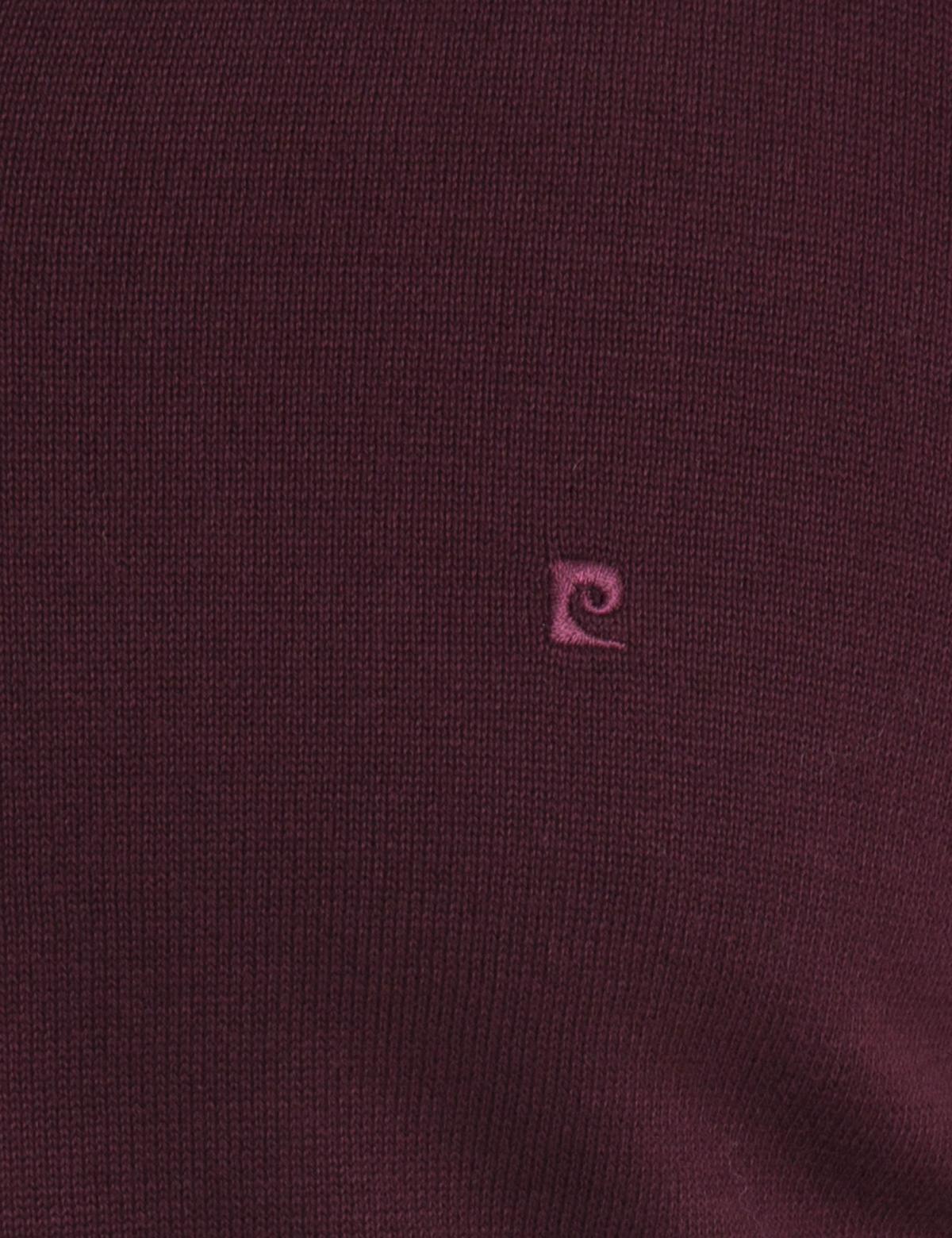 Bordo Slim Fit Basic Kazak - 50194205053