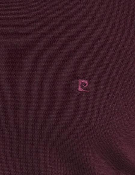 Bordo Slim Fit Basic Kazak - 50194205053