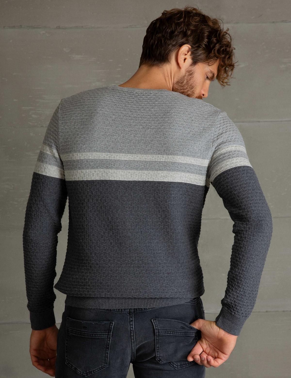 Gri Triko Kazak - 50194853036