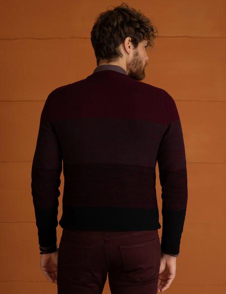 Bordo Slim Fit Triko Kazak - 50194854001