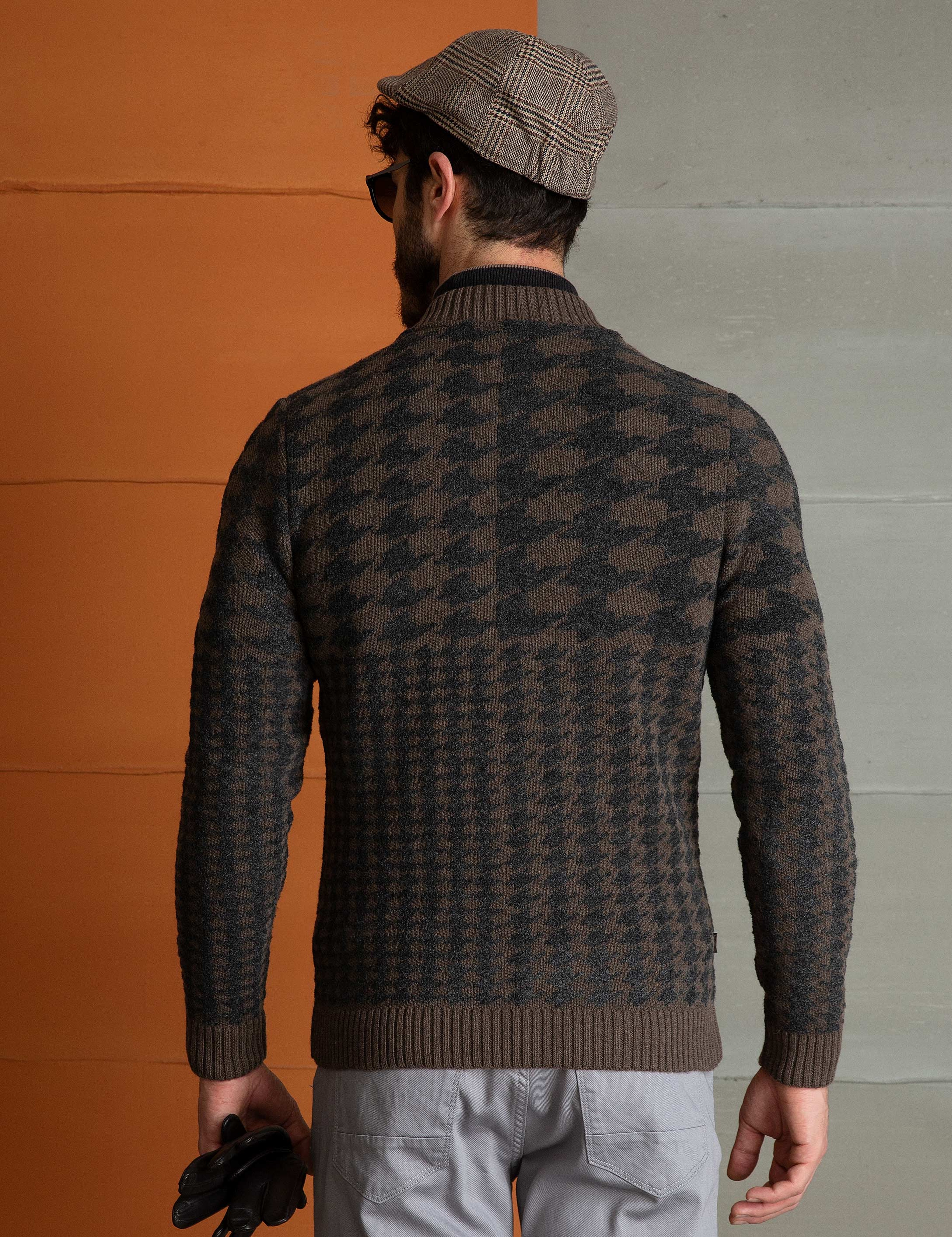 Vizon Slim Fit Triko Hırka - Image 4