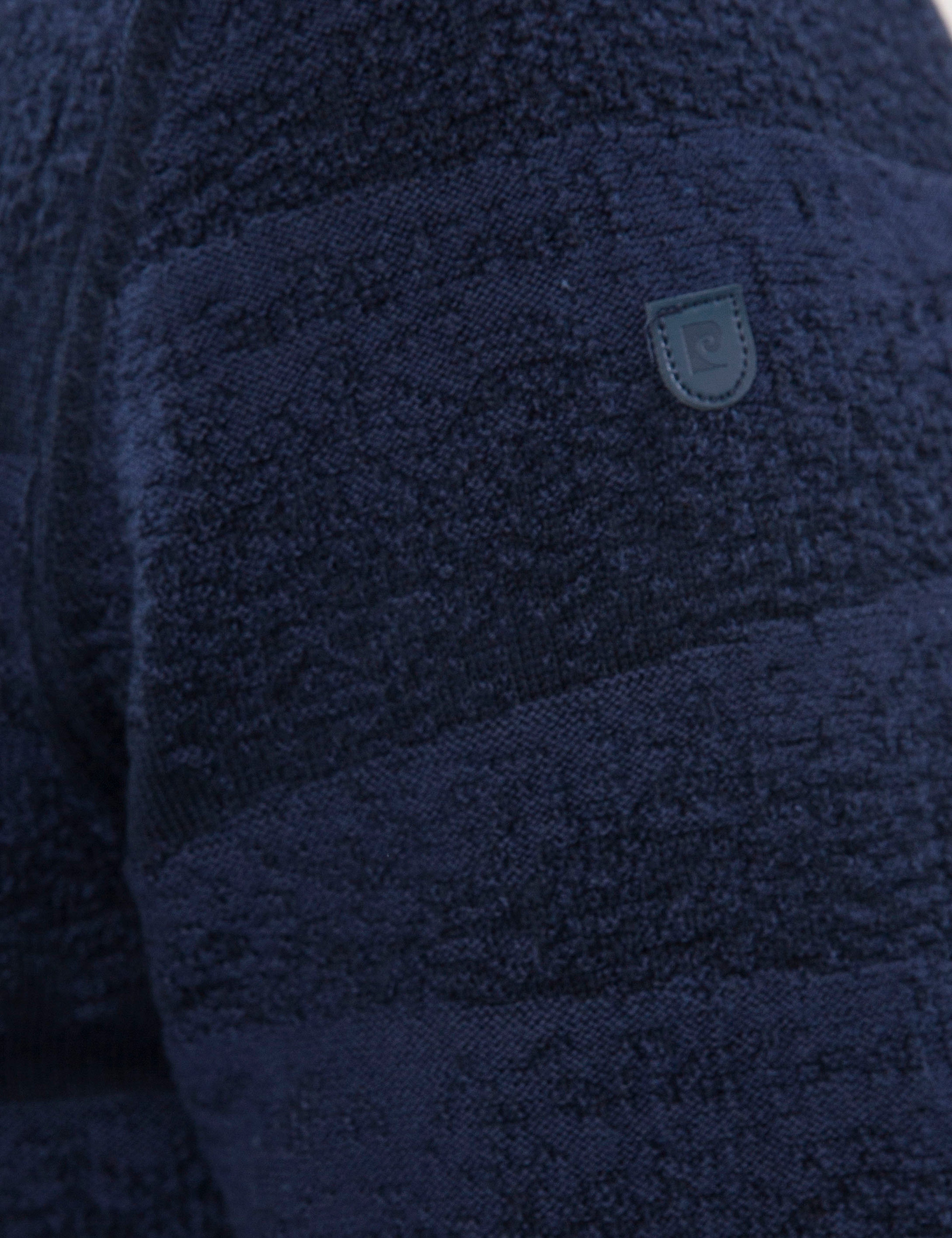İndigo Mavi Slim Fit Triko Kazak