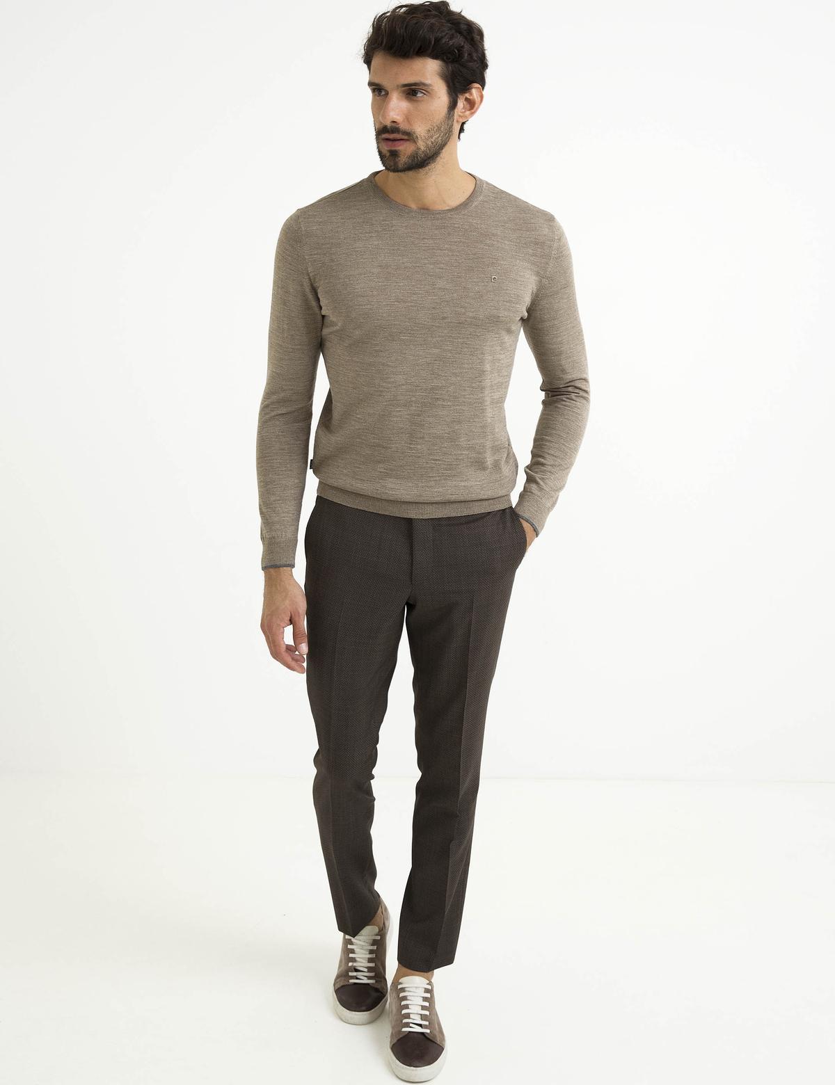 Bej Triko Kazak - 50193440053