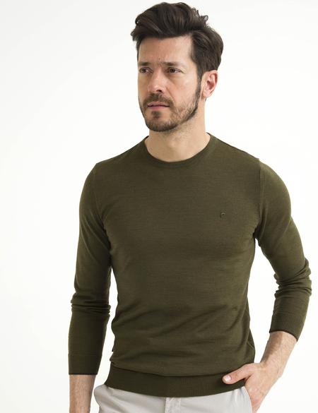 Haki Triko Kazak - 50193440064