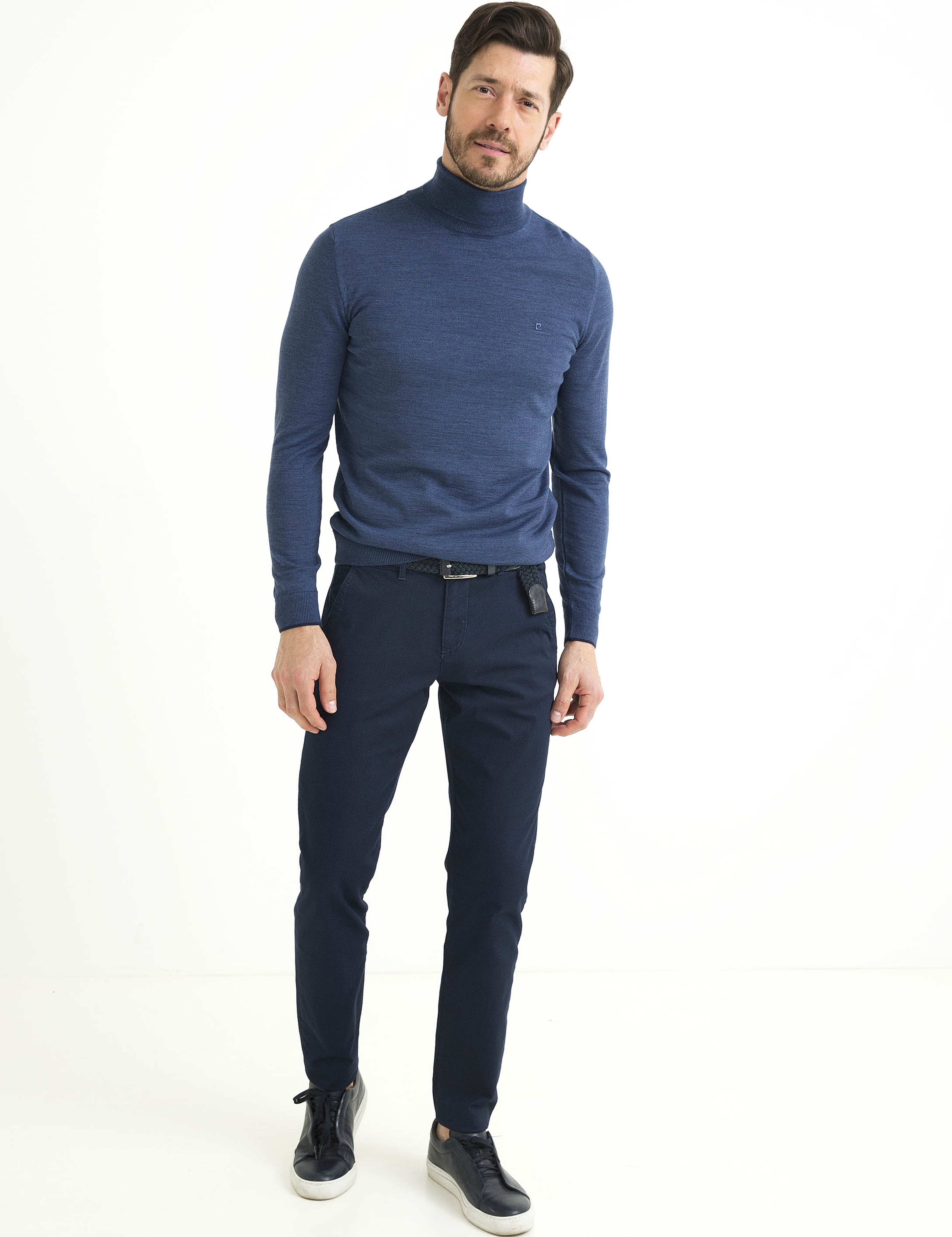 Mavi Slim Fit Basic Triko Kazak - Image 1