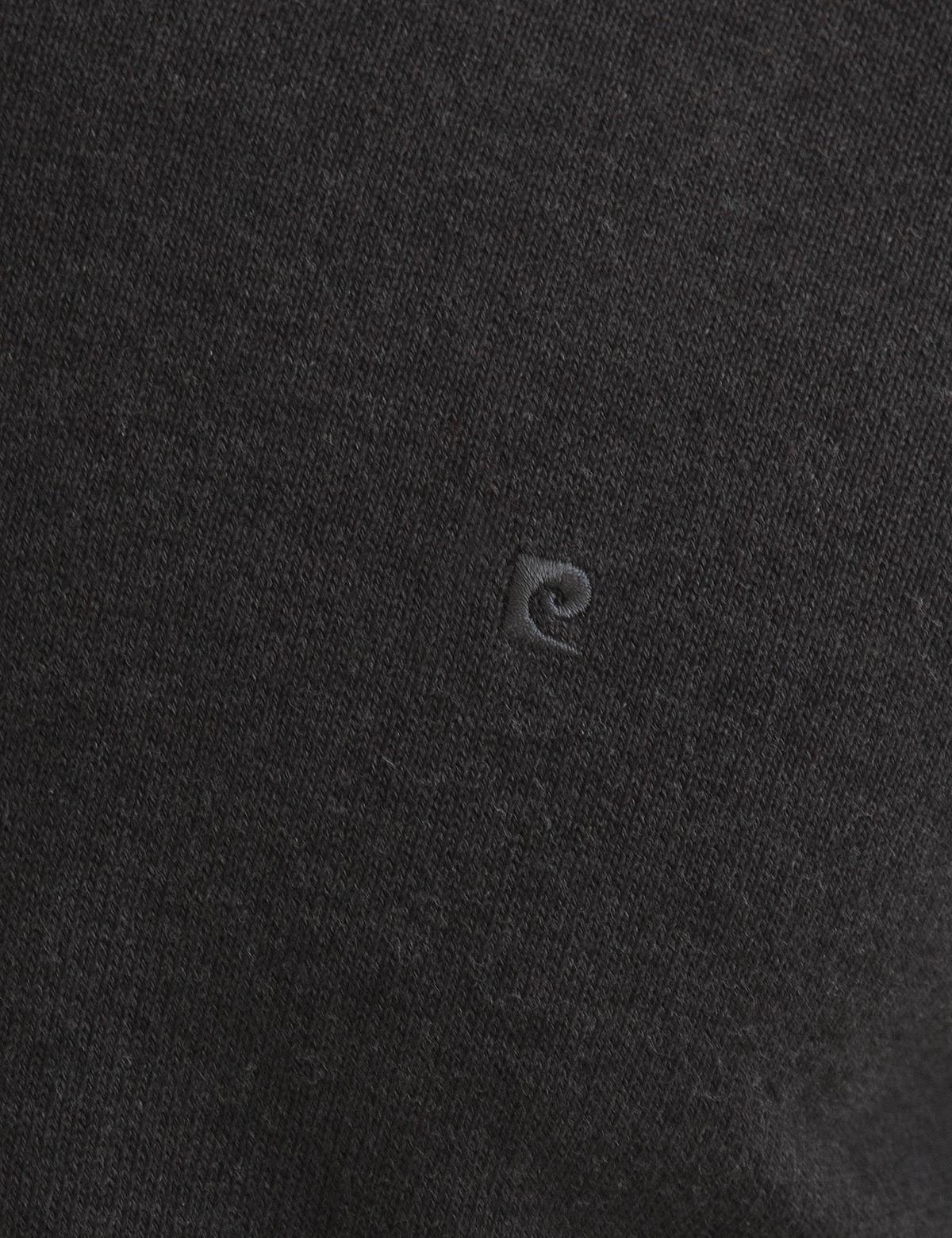 Antrasit Melanj Slim Fit Basic Kazak - 50194202073