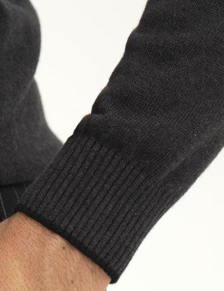 Antrasit Melanj Slim Fit Basic Kazak - 50194202073