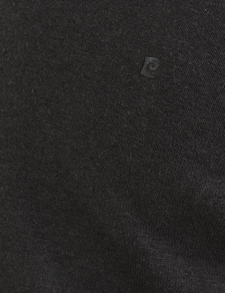 Antrasit Melanj Slim Fit V Yaka Basic Triko Kazak - 50194205093