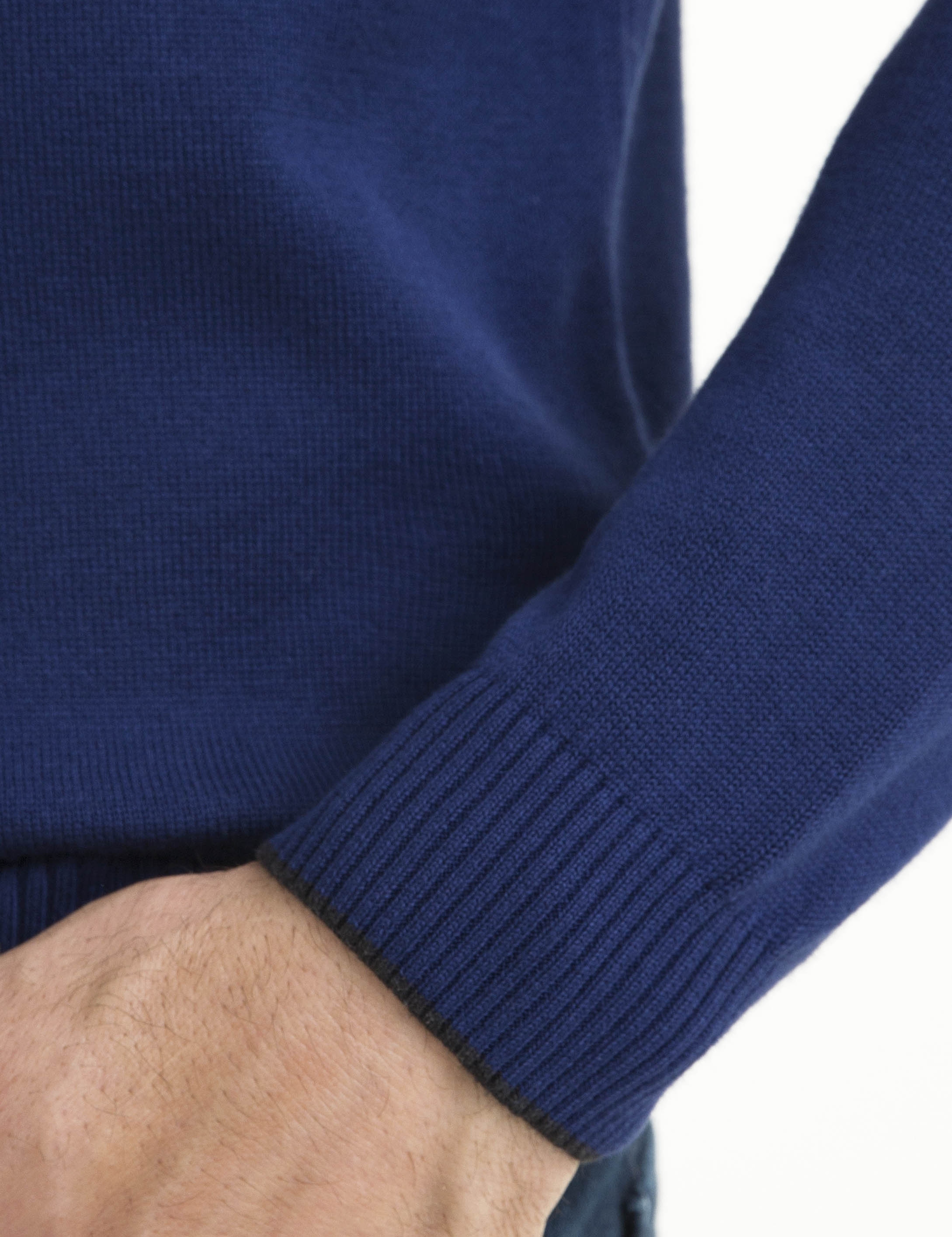 Mavi Slim Fit Basic Triko Kazak - Image 4