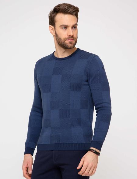 Lacivert Slim Fit Kazak - 50208724011