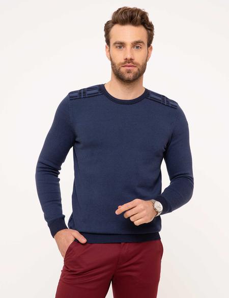 İndigo Slim Fit Kazak - 50208703001