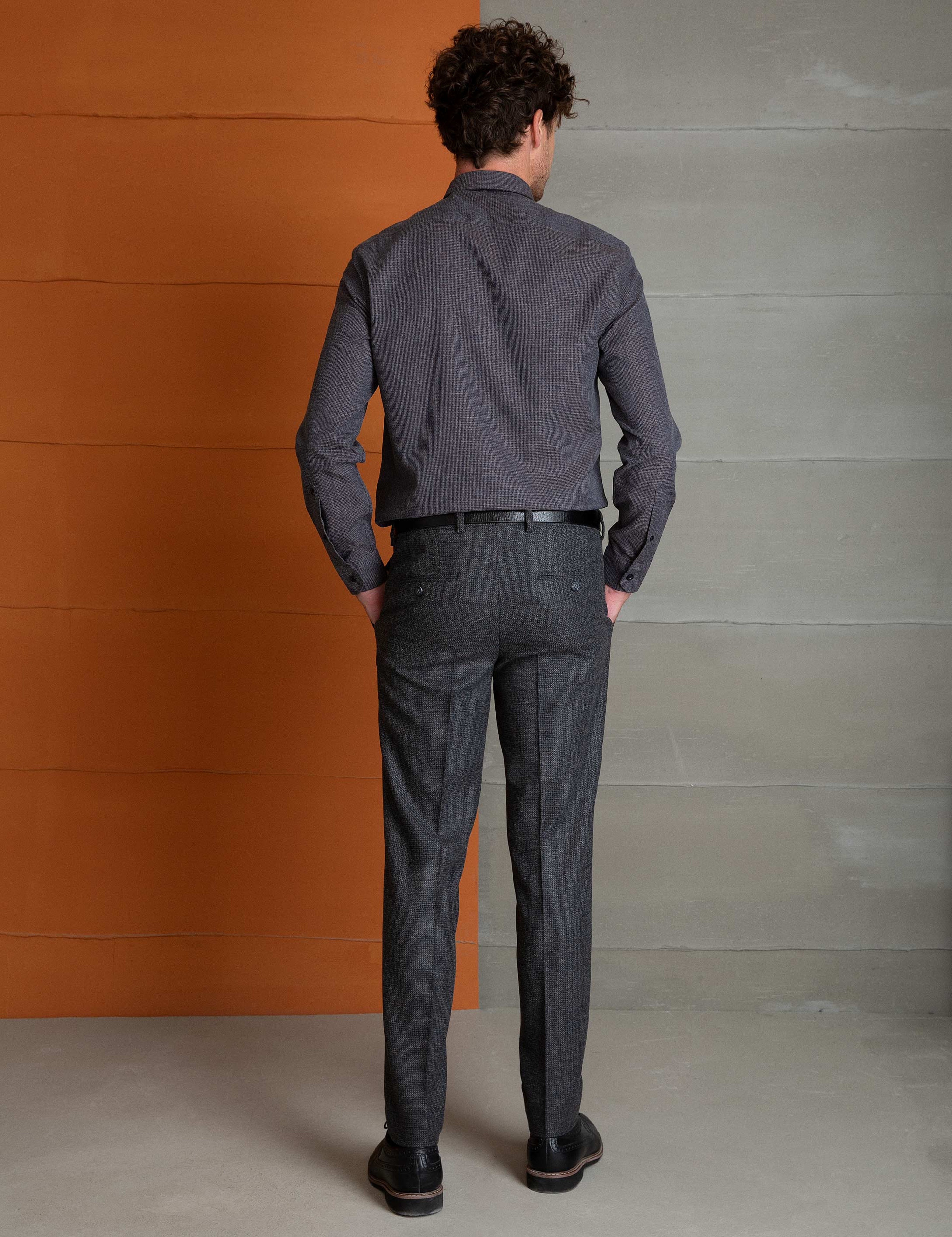 Füme Ekstra Slim Fit Pantolon - Image 3