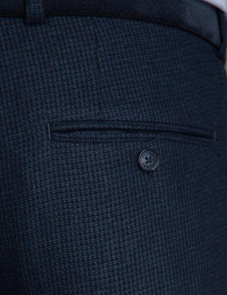 Lacivert Ex. Slim Fit Kumaş Pantolon - 50194523002