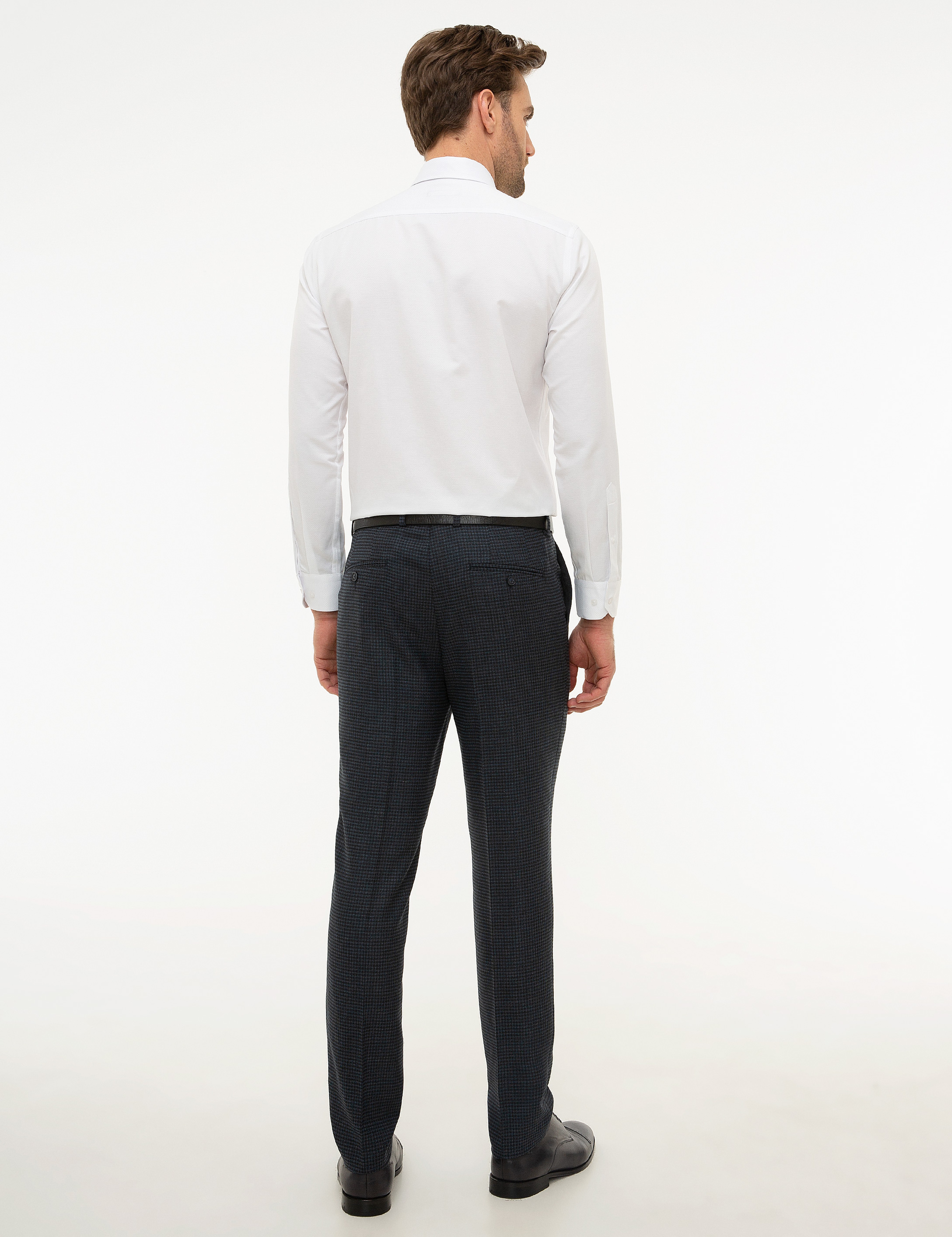 Lacivert Ekstra Slim Fit Pantolon - Image 3