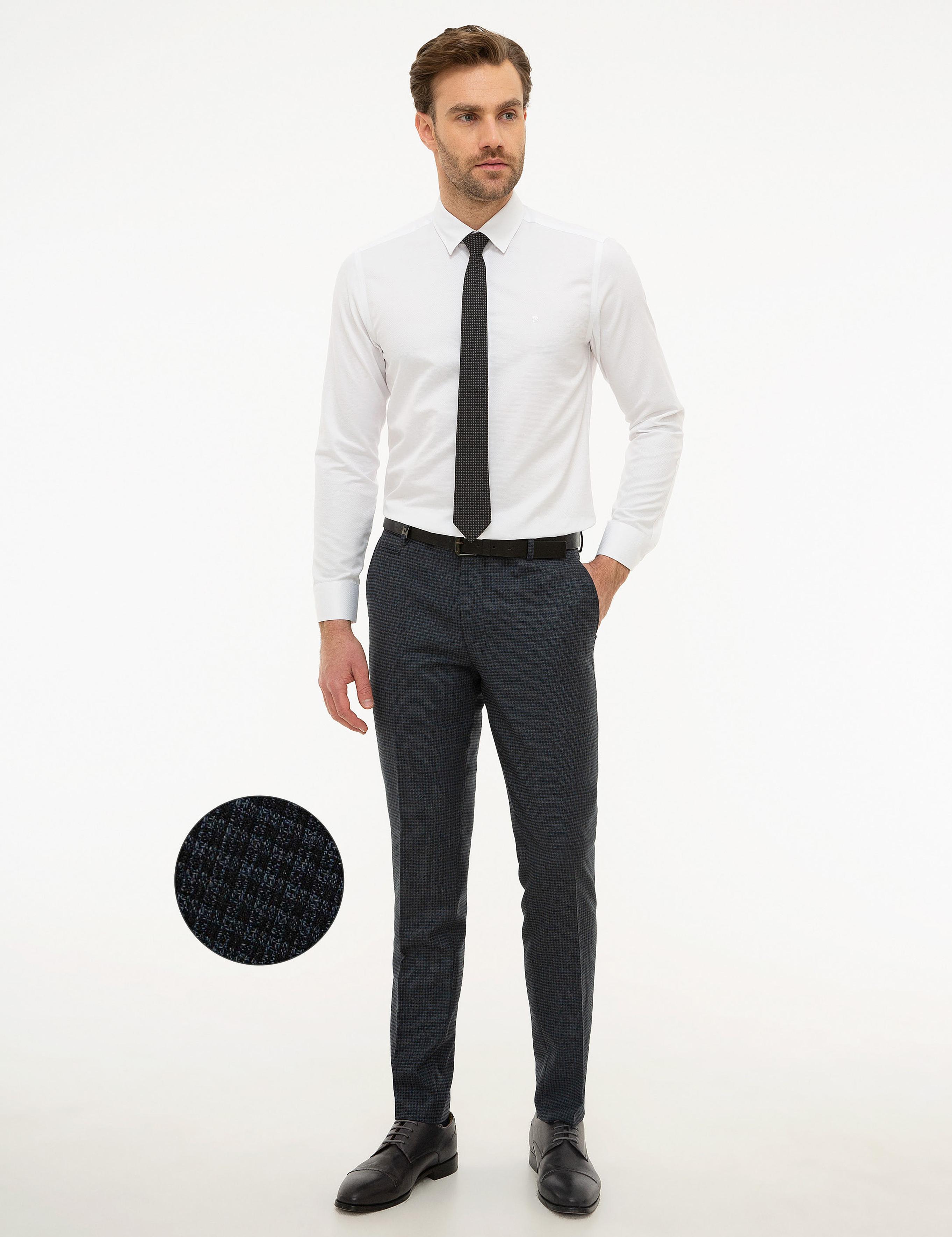 Lacivert Ekstra Slim Fit Pantolon