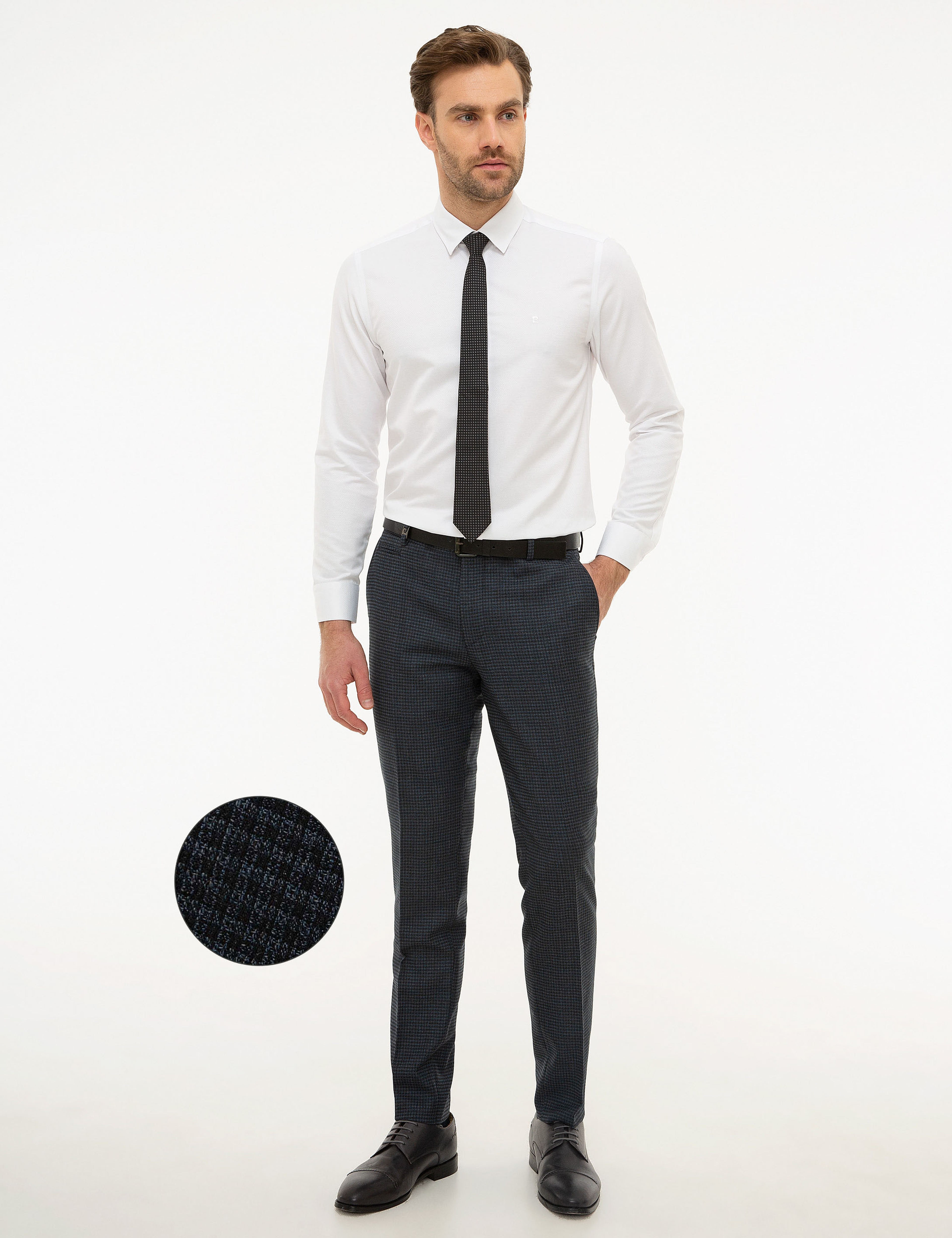 Lacivert Ekstra Slim Fit Pantolon - Image 1