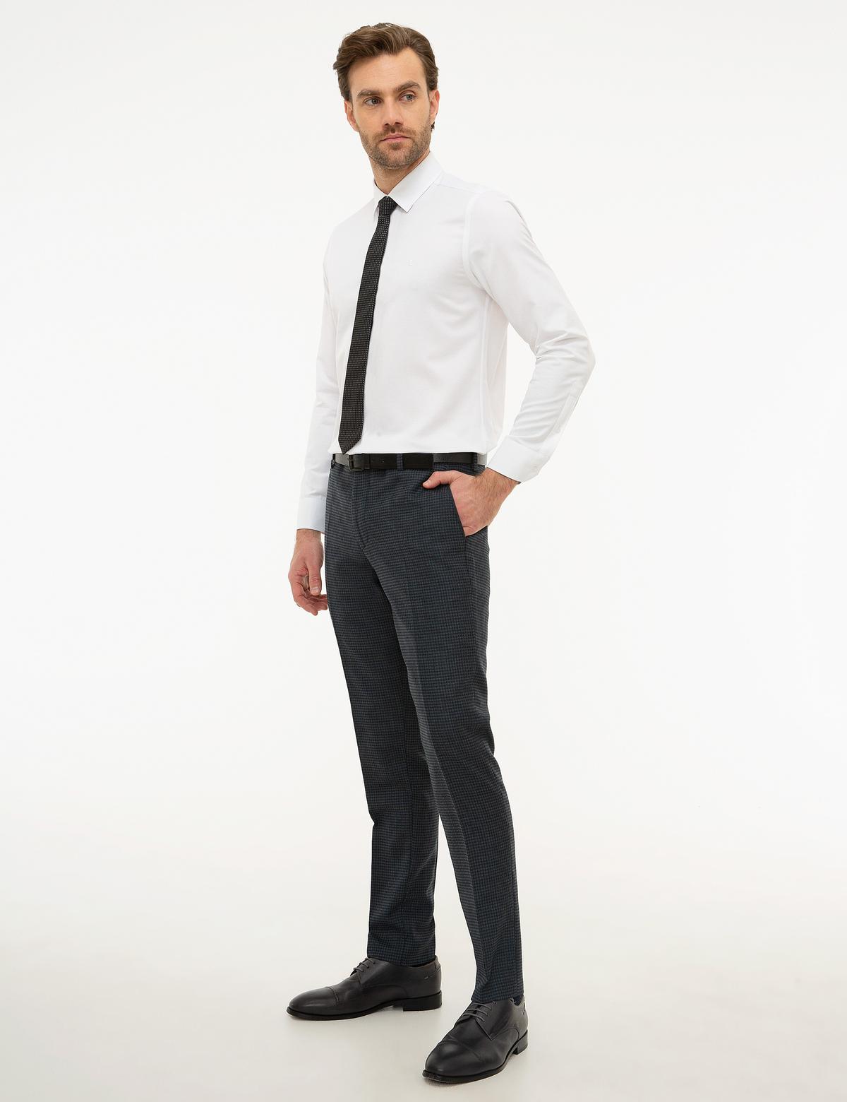Lacivert Ekstra Slim Fit Pantolon - 50194584015