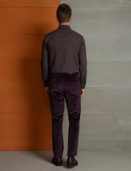 Bordo Slim Fit Pantolon - 50208526003