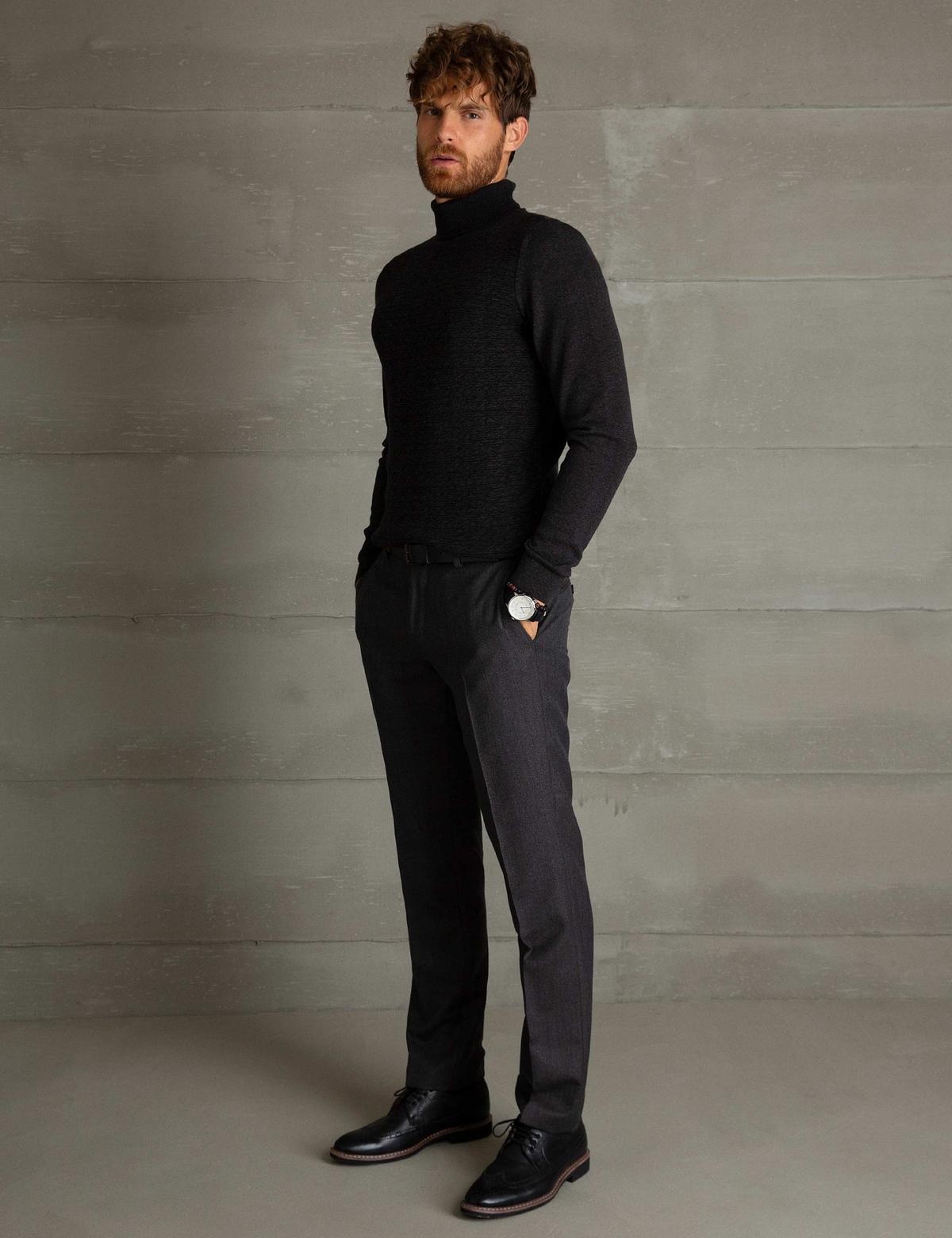 Antrasıt Slim Fit Pantolon - 50194556060