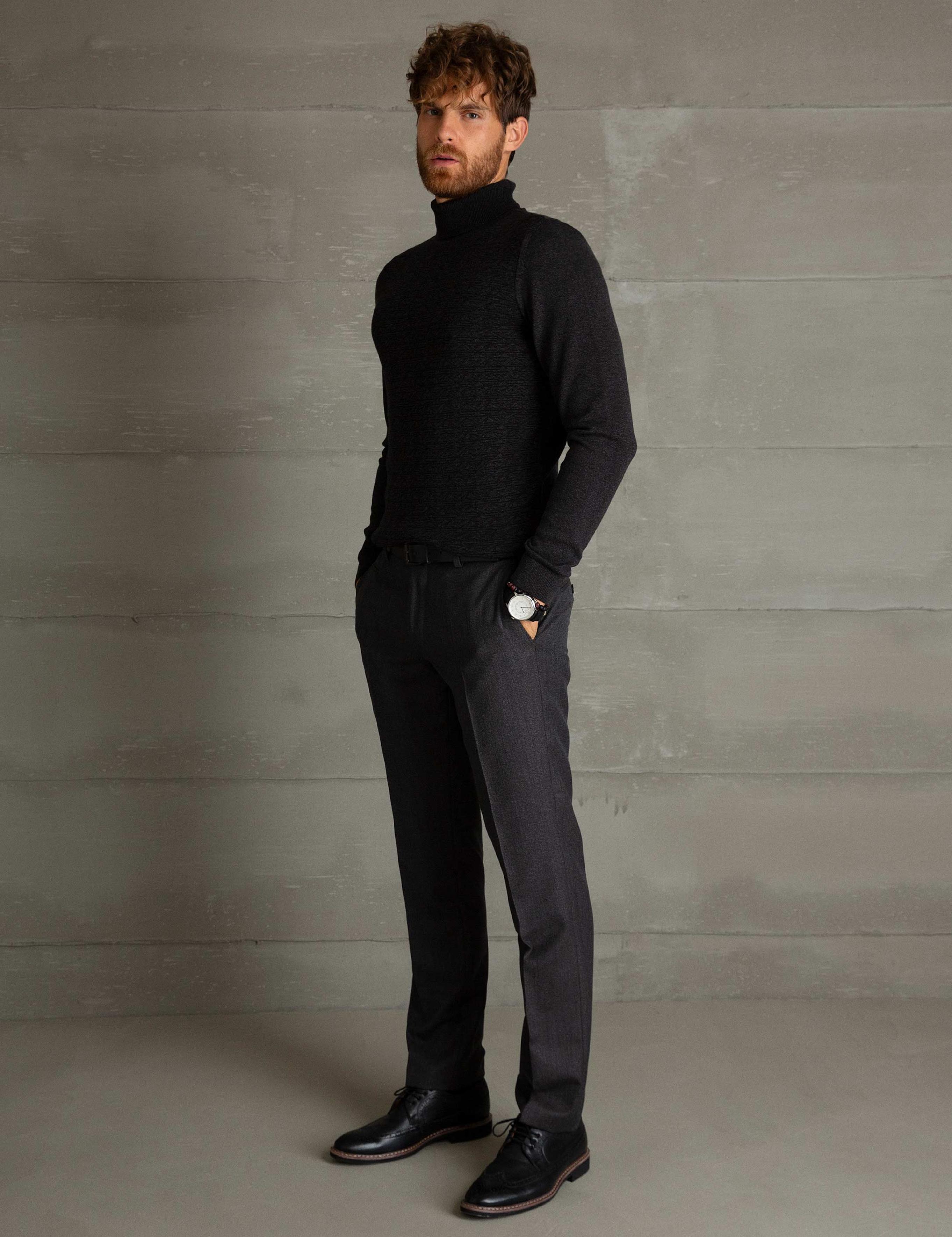 Antrasıt Slim Fit Pantolon