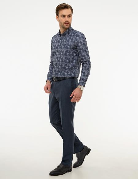 Lacivert Slim Fit Kumaş Pantolon - 50194556024