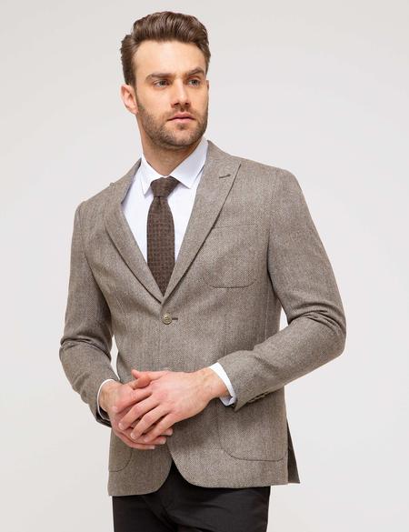 Kahverengi Ceket - 50208894005