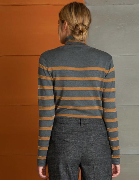 Açık Gri Triko Kazak - 50197404001