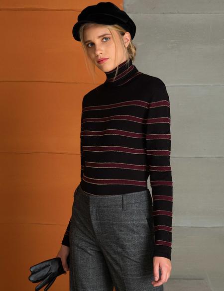 Siyah Triko Kazak - 50197404011