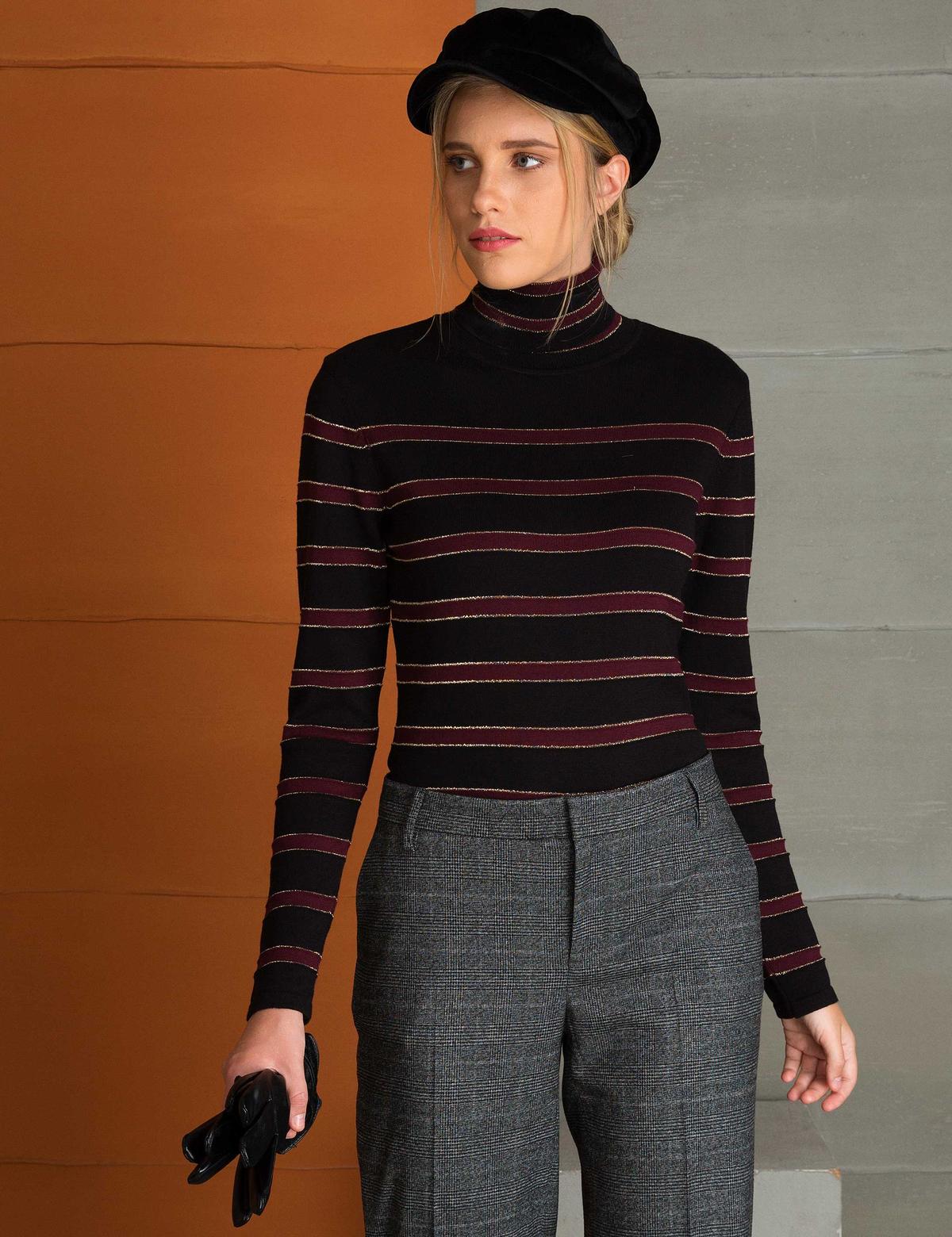 Siyah Triko Kazak - 50197404011