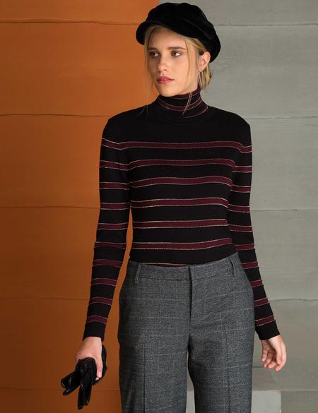 Siyah Triko Kazak - 50197404011