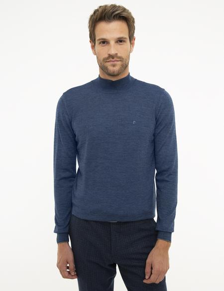 İndigo Slim Fit Basic Kazak - 50206758047