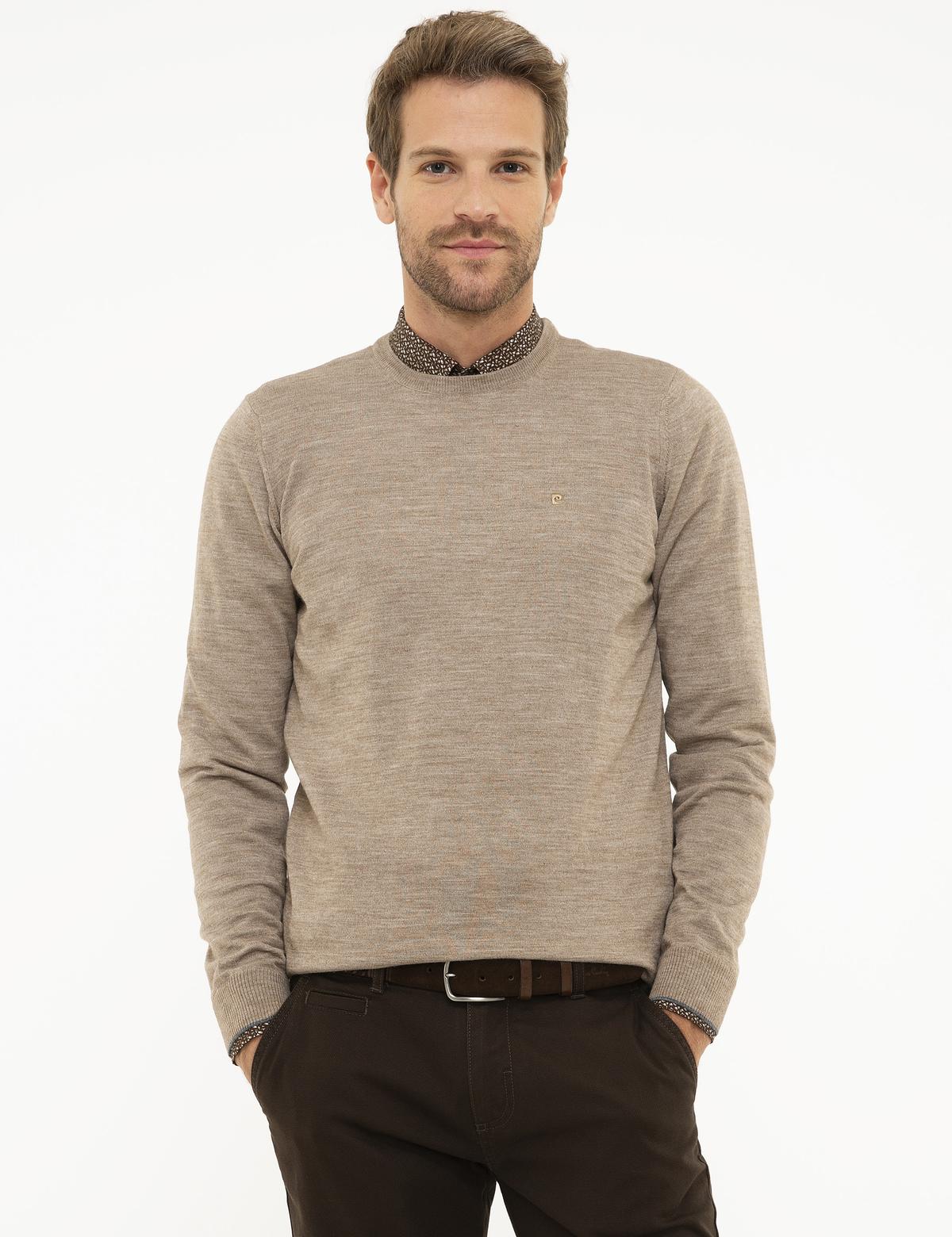 Taş Slim Fit Basic Kazak