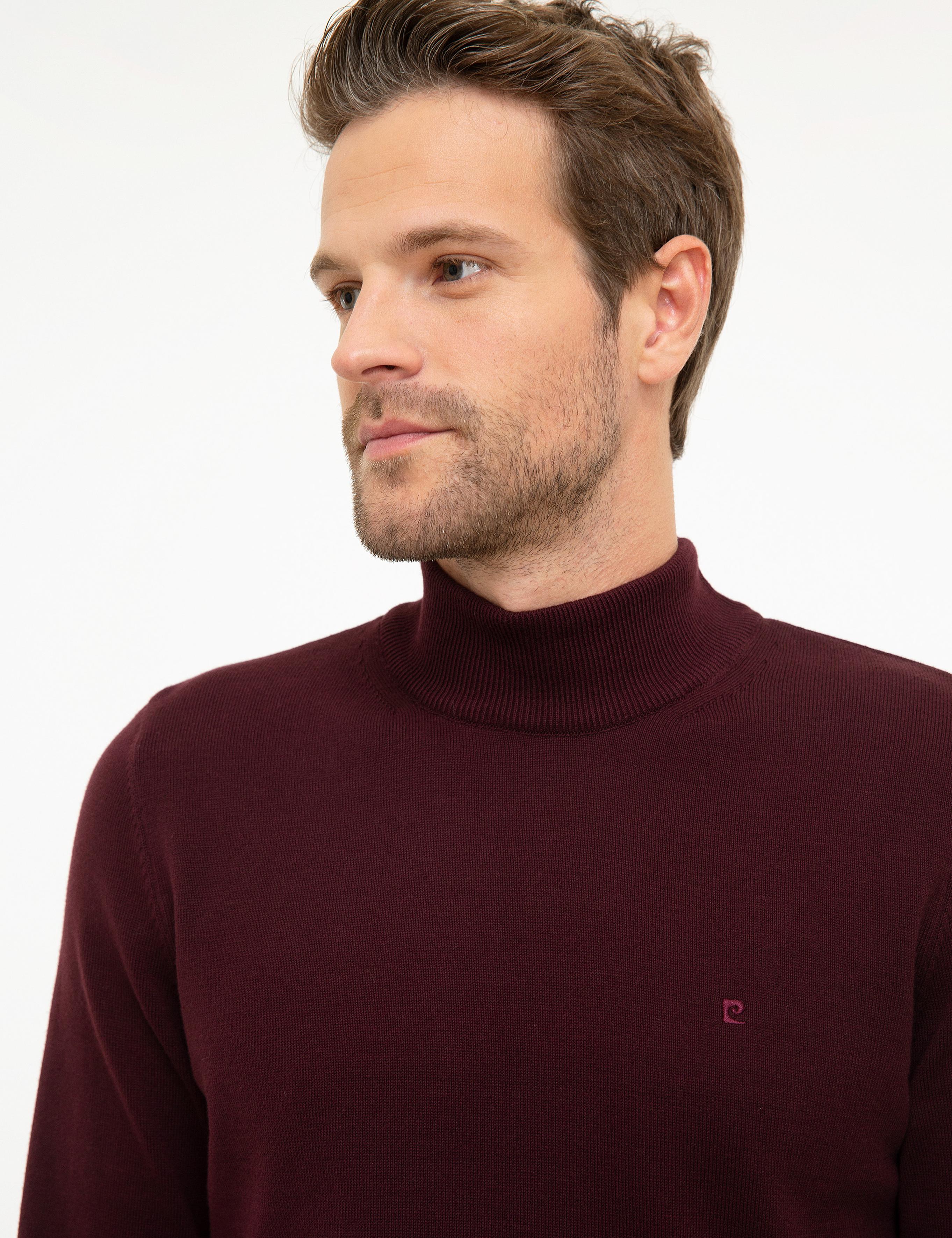 Bordo Slim Fit Basic Kazak