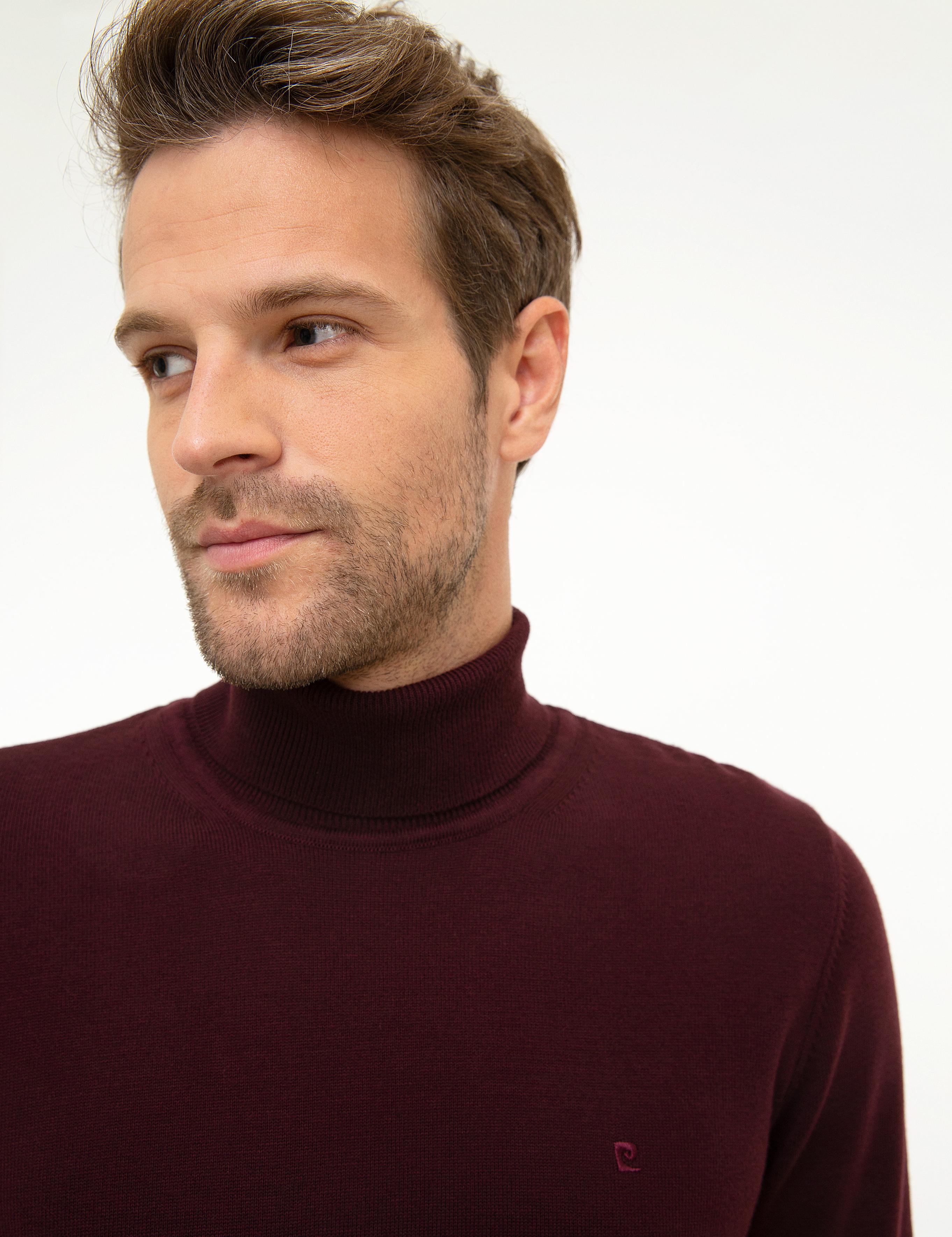 Bordo Slim Fit Basic Kazak