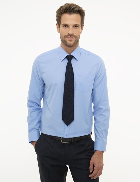 Mavi Regular Fit Uzun Kollu Basic Gömlek - 50207625028