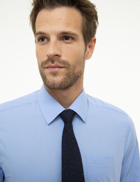 Mavi Regular Fit Uzun Kollu Basic Gömlek - 50207625028