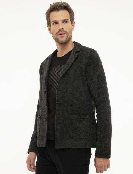 Füme Slim Fit Triko Hırka - 50208825016