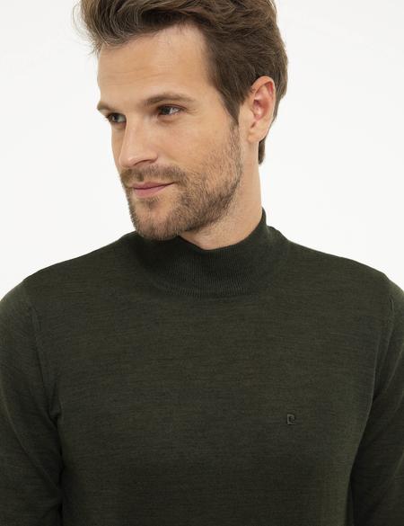 Yeşil Triko Kazak - 50206758036