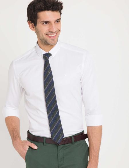 Slim Beyaz Gömlek - 50178973001