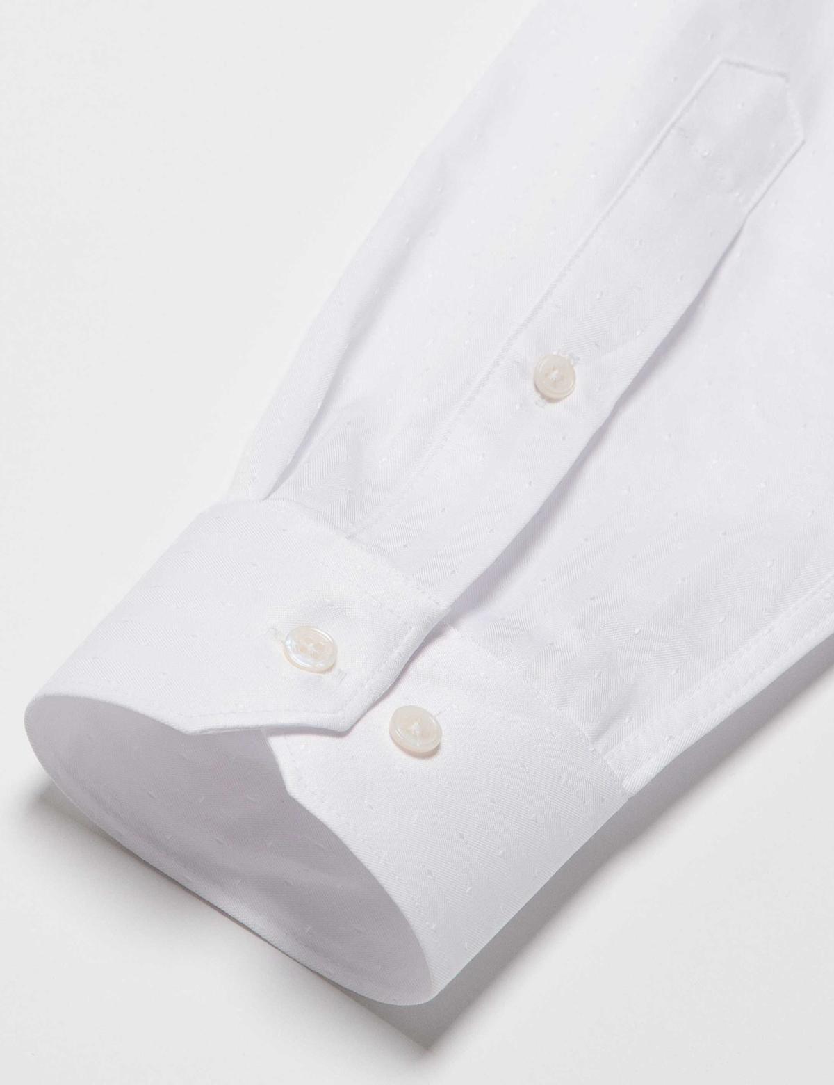 Slim Beyaz Gömlek - 50178973001
